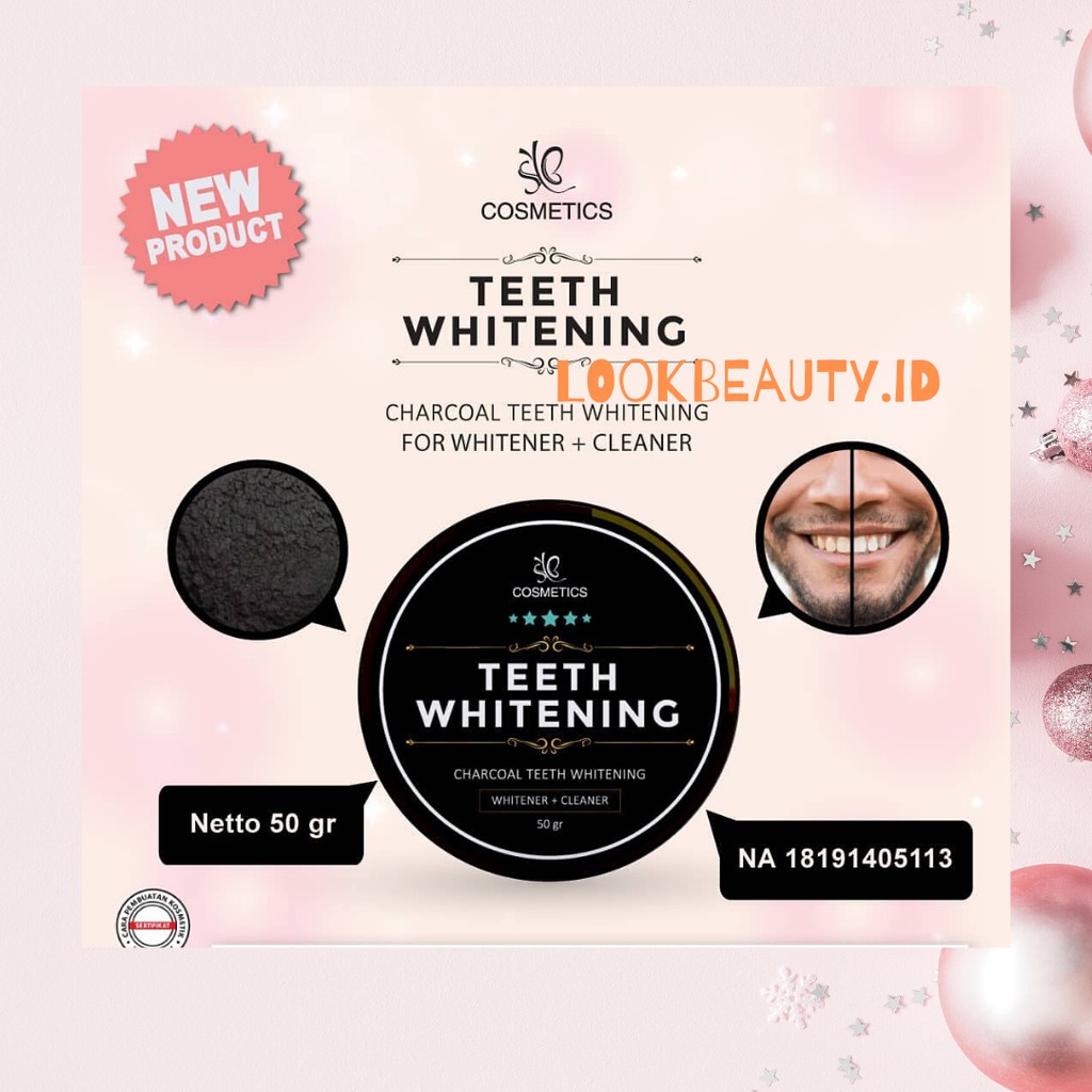 SYB TEETH WHITENING CHARCOAL ORIGINAL - PEMUTIH GIGI