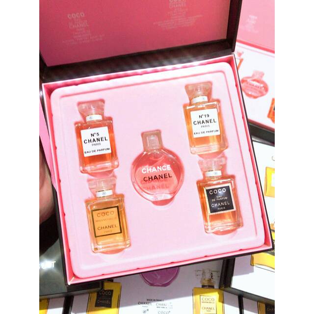 CHANEL PARFUME SET 5IN1