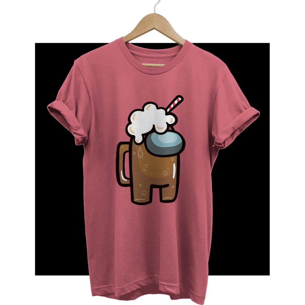 KAOS AMONG US BEER - BAJU AMONG US X BEER - KAOS GLASS BEER AMONG US - Kaos Among us murah