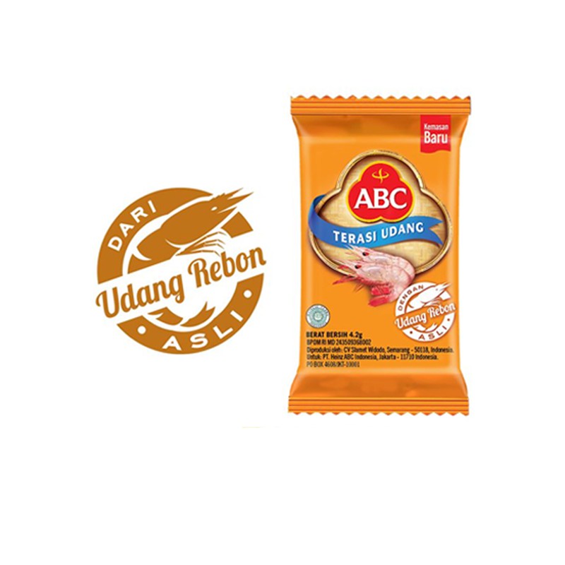 Jual Terasi Udang Abc 4 2gr Shopee Indonesia