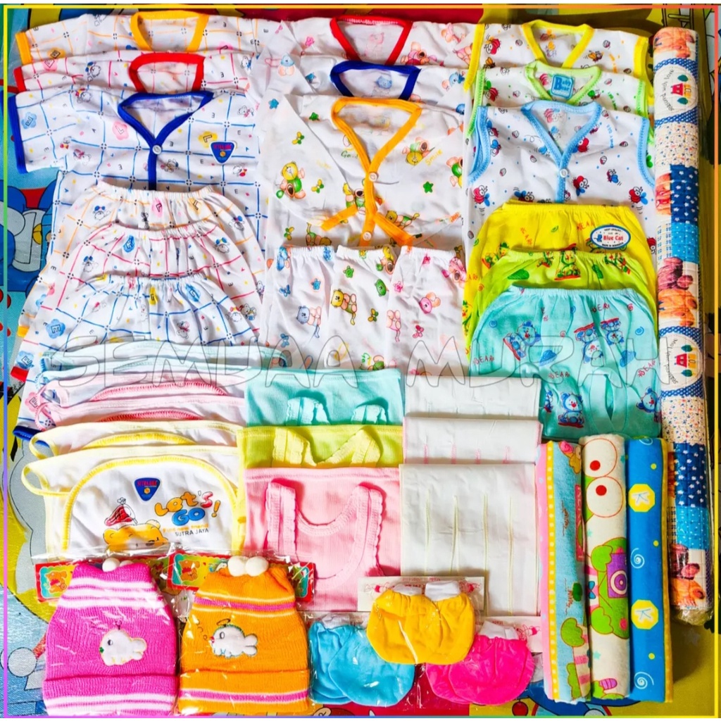 Perlengkapan Bayi Baru Lahir (New Born) Paket Hemat Perlengkapan Bayi Ekonomis Paket Hadiah Set