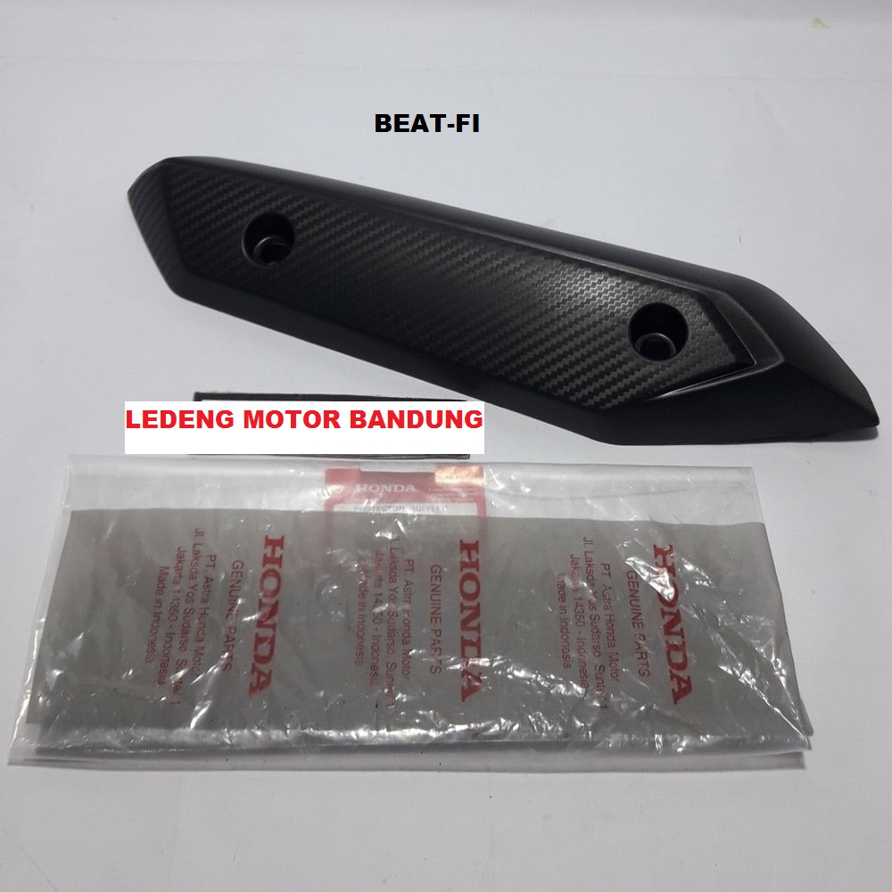 K25 Pelindung Knalpot Beat Fi Injection Cover Tutup AHM Original Honda