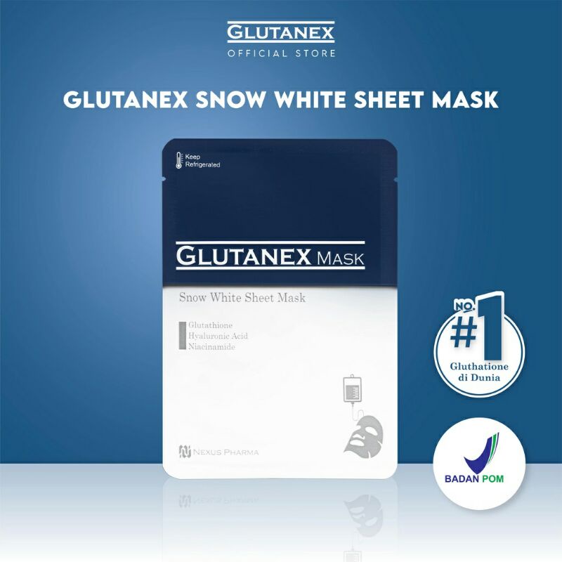 Glutanex mask glutathione BPOM