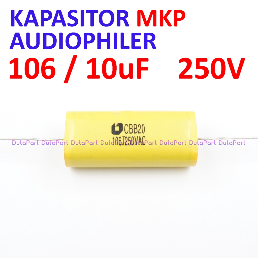 MKP 250V 106 10uF Audiophiler Kapasitor Capasitor Capacitor Tweeter