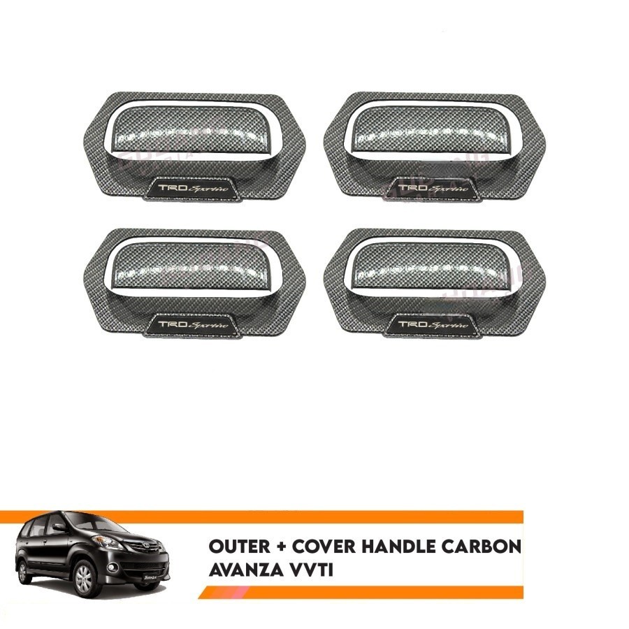 Outer + Cover Handle Carbon Avanza VVTI