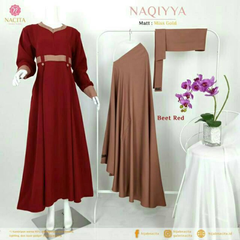 GAMIS SYARI NAQIYA PRELOVE  BY NACITA
