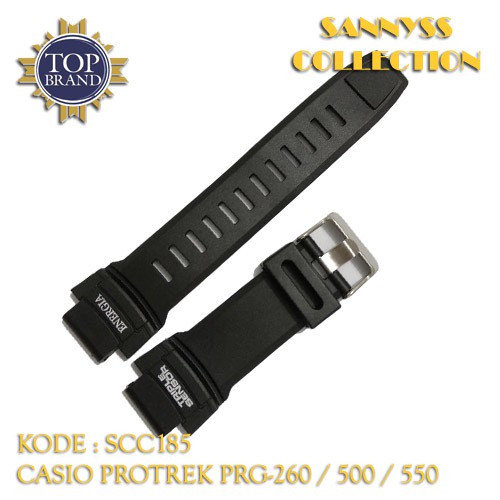 STRAP TALI JAM CASIO PROTREK PRG-550 - PRG 550 - PRG550 HITAM