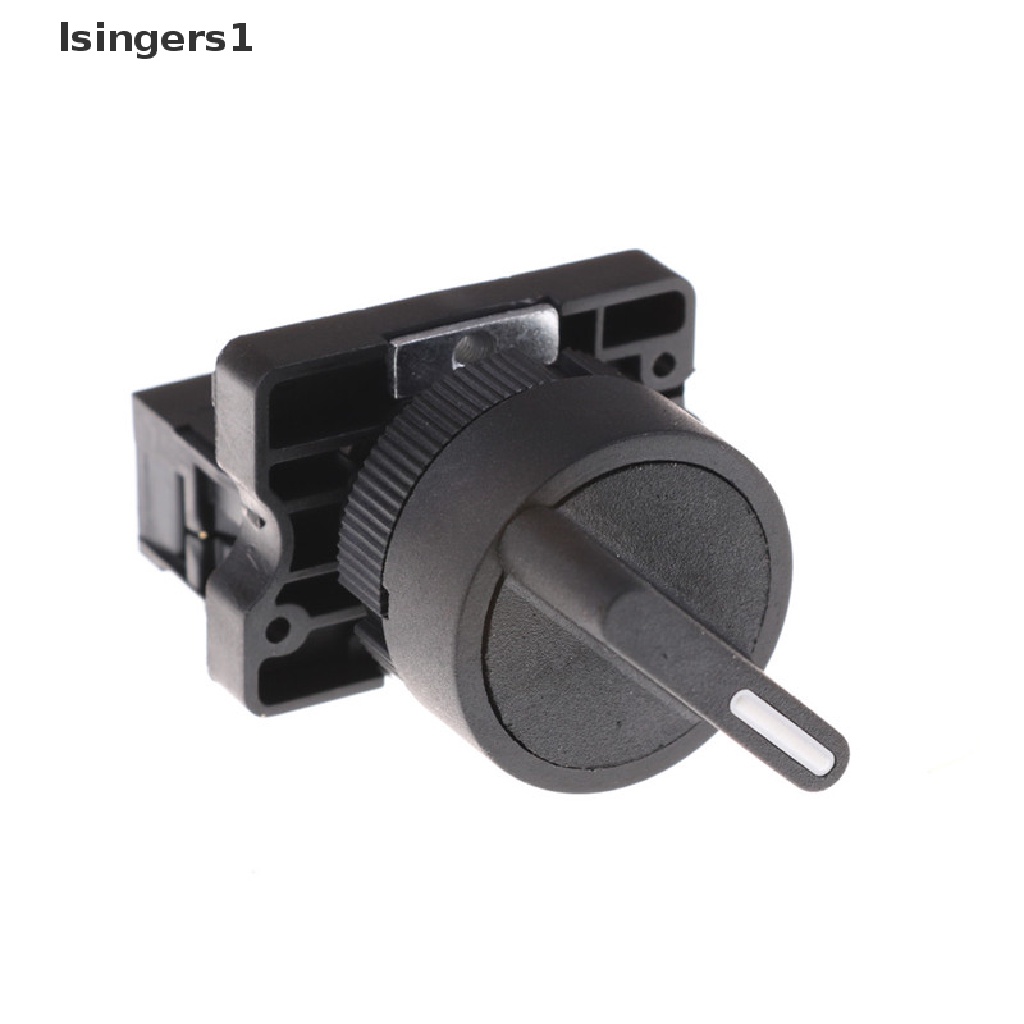 (lsingers1) Saklar Switch On / Off 2 Posisi 1 NO 10A 600V AC XB2-ED21 EJ21