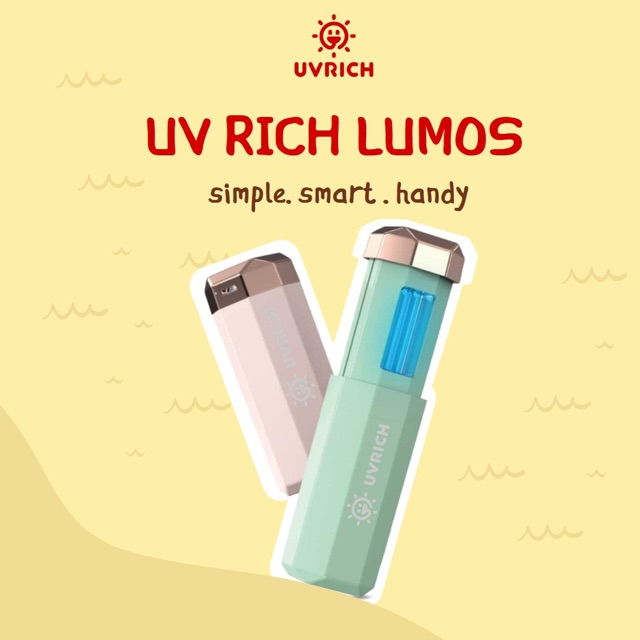 UVRICH UV-C Mini Light Sterilizer untuk Disinfektan / LAMPU UV STERILIZER DESINFEKTAN PORTABLE