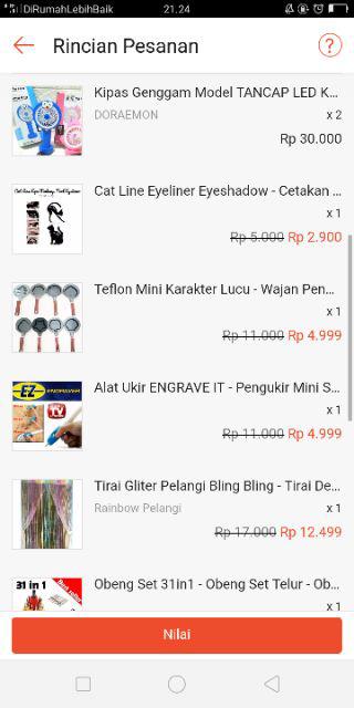 Tirai Gliter Pelangi  Bling Bling Tirai Dekorasi Jendela  