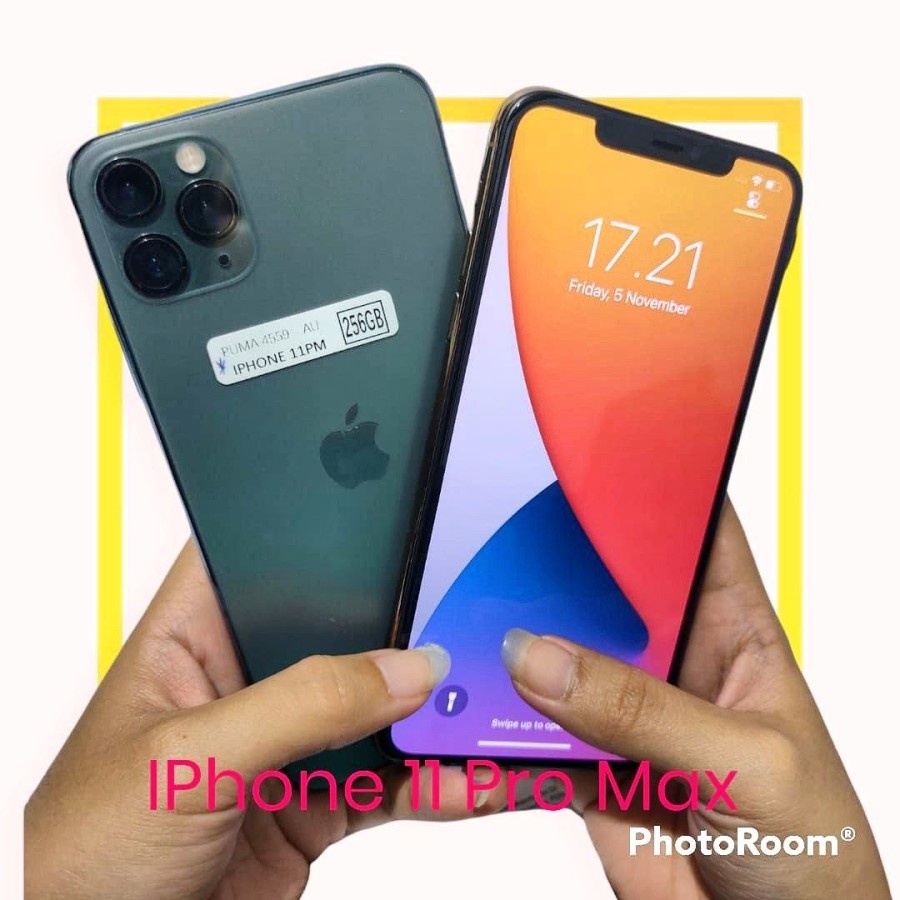 iPhone 11 Pro Max 64GB/256GB/512GB Bekas Original 100% Mulus Fullset