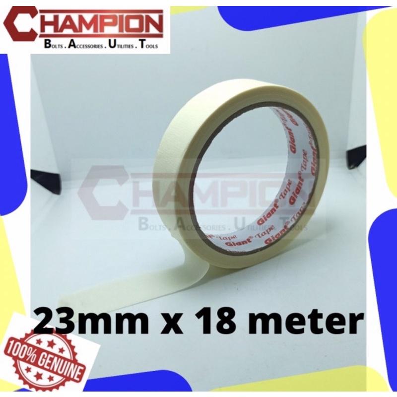 

Lakban kertas masking tape Giant 23mm x 18 meter