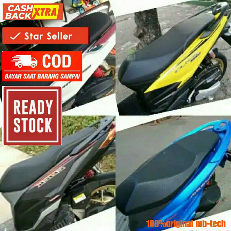 Jual kulit/sarung jok Mb tech original 100% asli pnp vario led,125,150