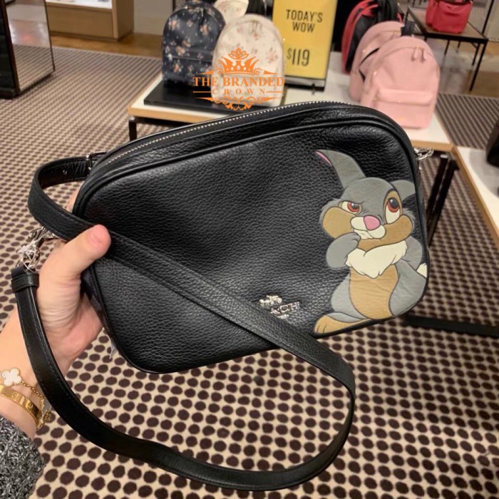 Tas Coach 9115 Disney X Coach Jes Crossbody In Signature THUMPER