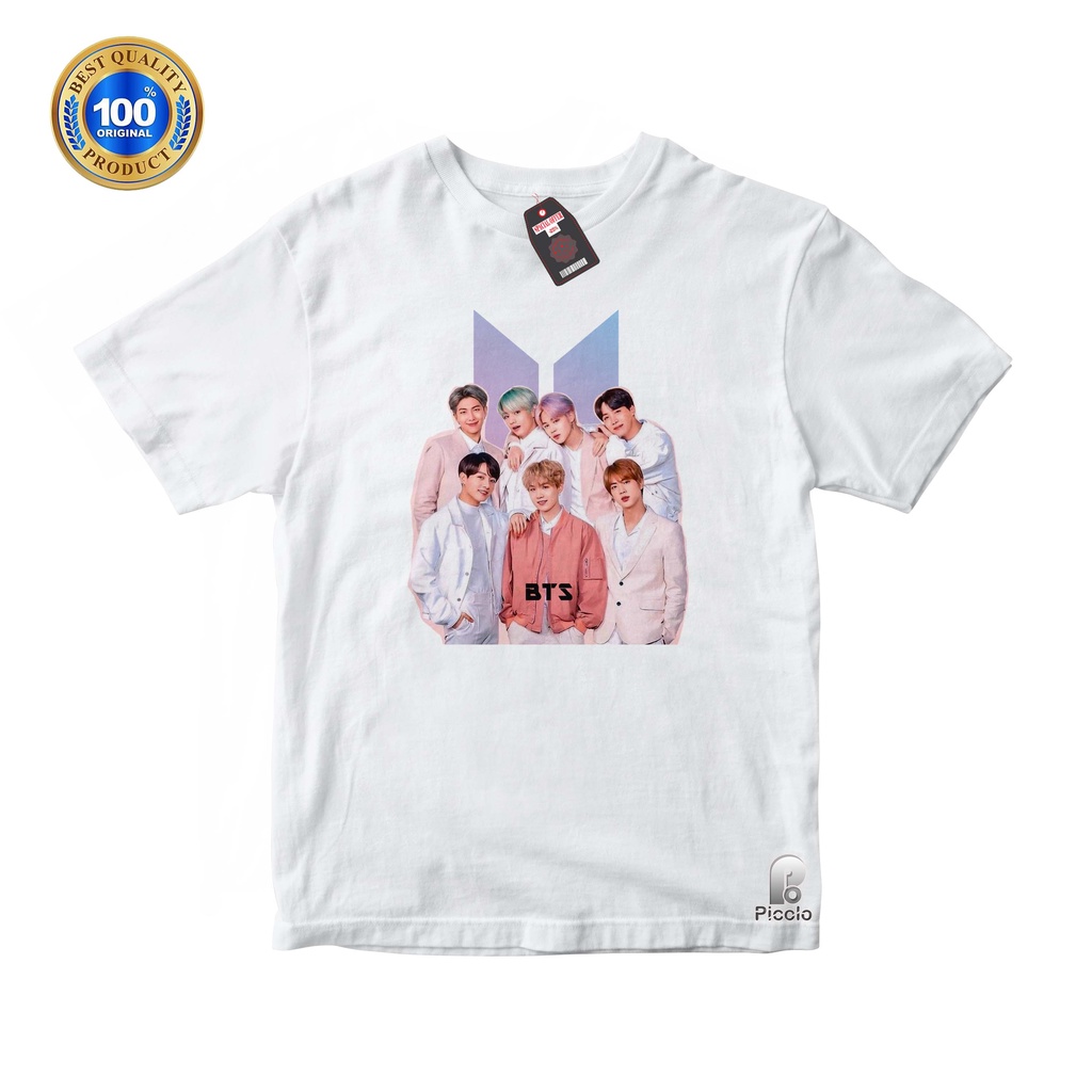 EVO - KAOS BTS  NEW SINGLE /BAHAN PREMIUM