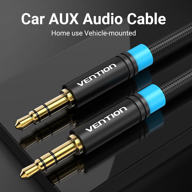 Vention P350AC - 2M kabel Audio Aux 3.5mm Kabel pengganti headphone