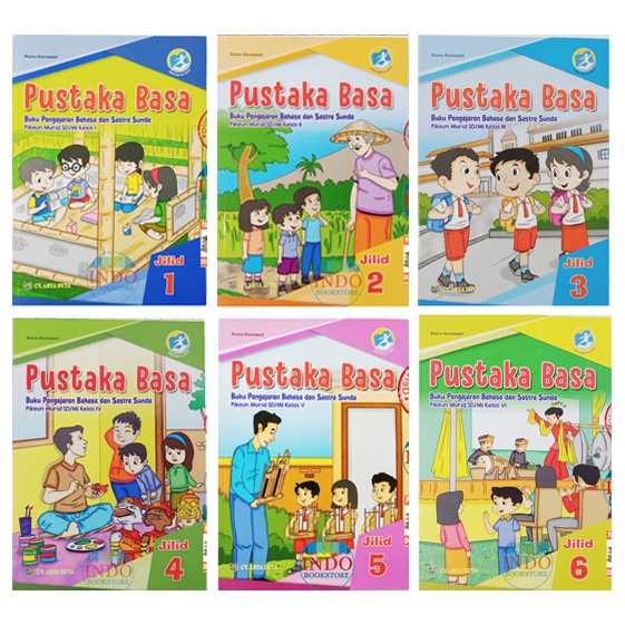 PUSTAKA BASA SD Kelas 1-6 (BINA PUSTAKA)