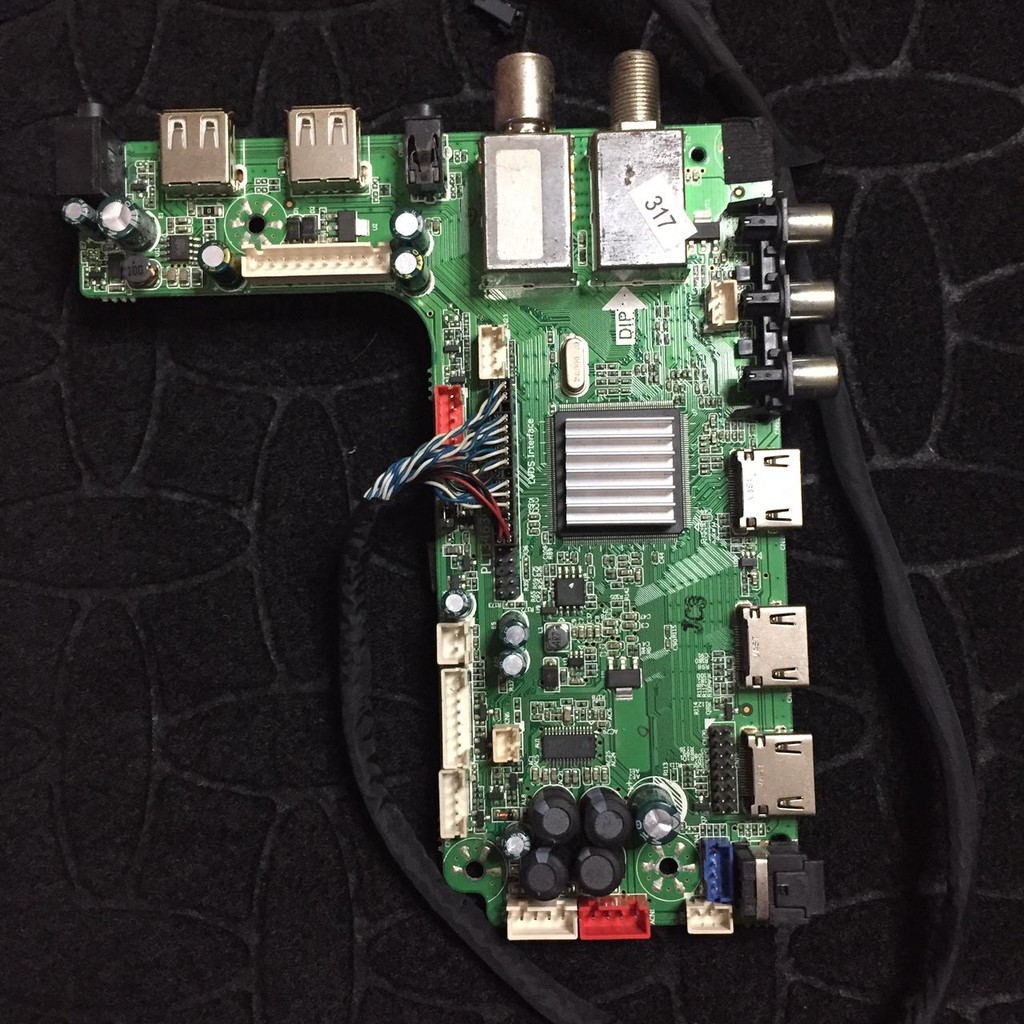 MB - MAINBOARD - MESIN TV POLYTRON PLD43TS865 - 43 TS 865 - 43