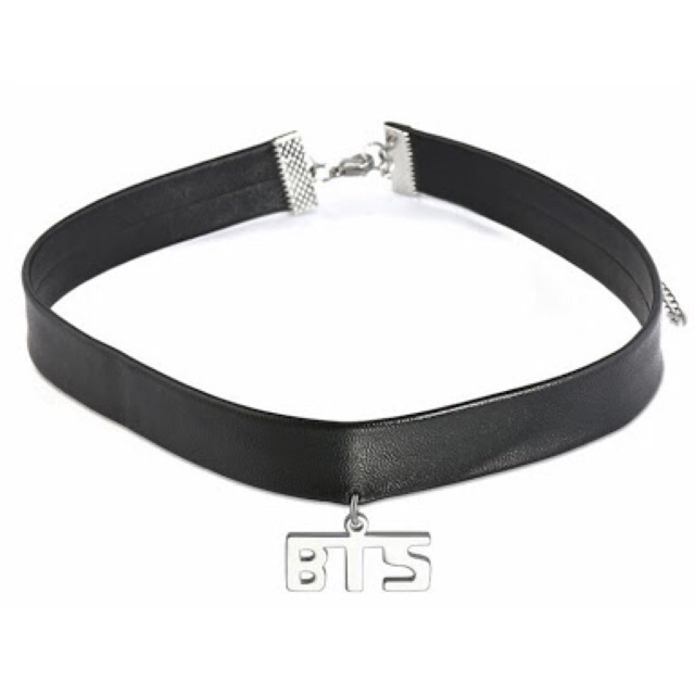 Kalung Choker BANGTAN BOYS - BTS Logo Import