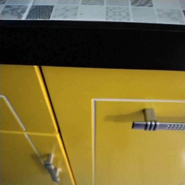 Promo! Lemari Dapur / Lemari Sayur / Rak Piring Kayu Minimalis 2 Pintu