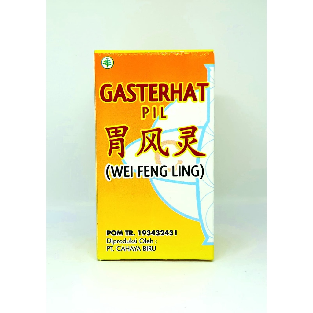 GASTERHAT PIL - WEI FENG LING - obat maag - asam lambung - pencernaan herbal