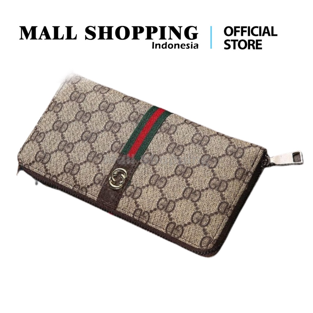 (COD) Dompet Wanita Dompet Panjang Dompet Kulit Import Women Wallet Fashion MALL SHOPPING