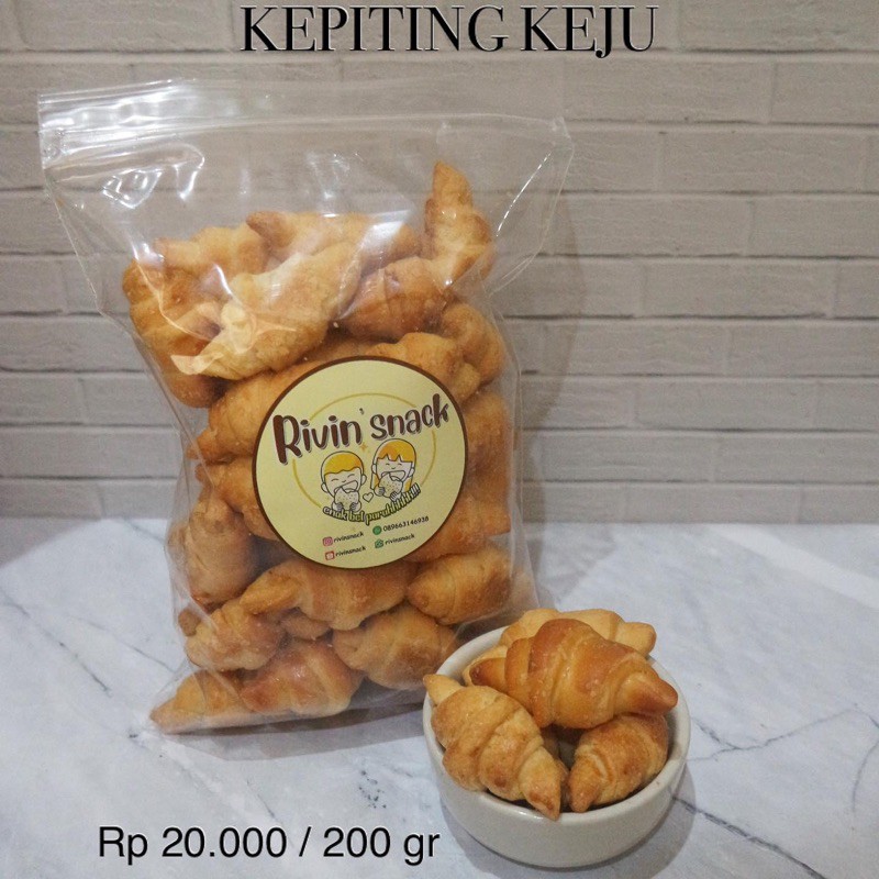 

KEPITING KEJU / CROISSANT KEJU BUTTER KERING 125gr