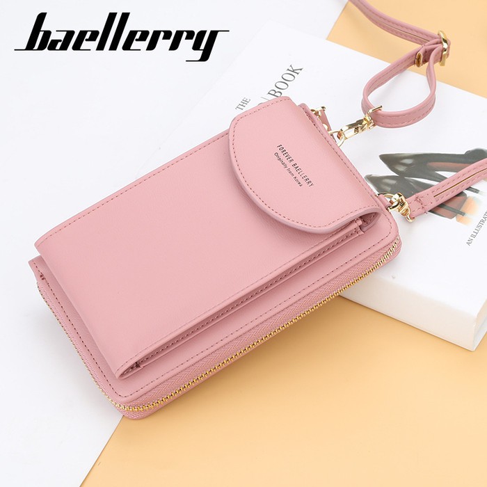 Tas Selempang Baellery N8591 Dompet Wanita Kulit Multifungsi