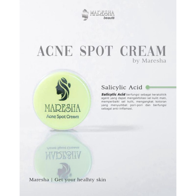 MARESHA ACNE SPOT CREAM TOTOL.JERAWAT