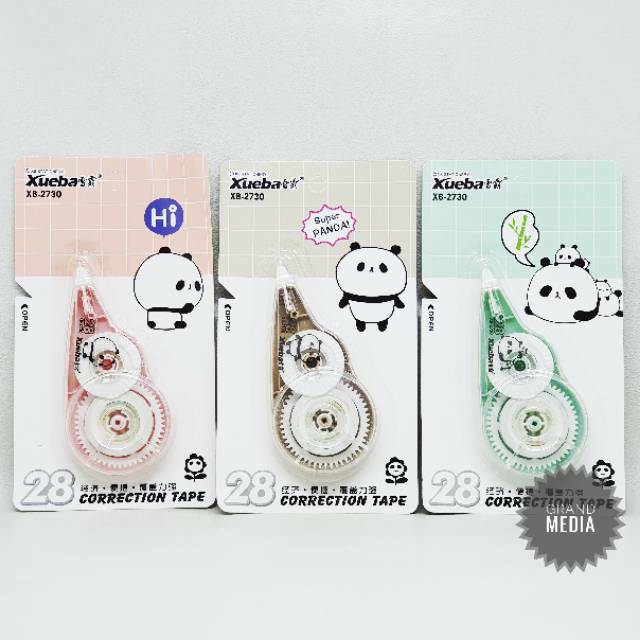 

[GRAND MEDIA] PITA KOREKSI / TIP-EX / TIP-X / CORRECTION TAPE XUEBA XB-2730
