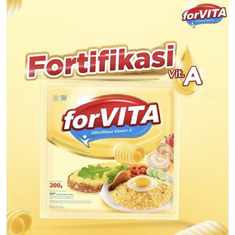 

FORVITA MARGARIN 200GR