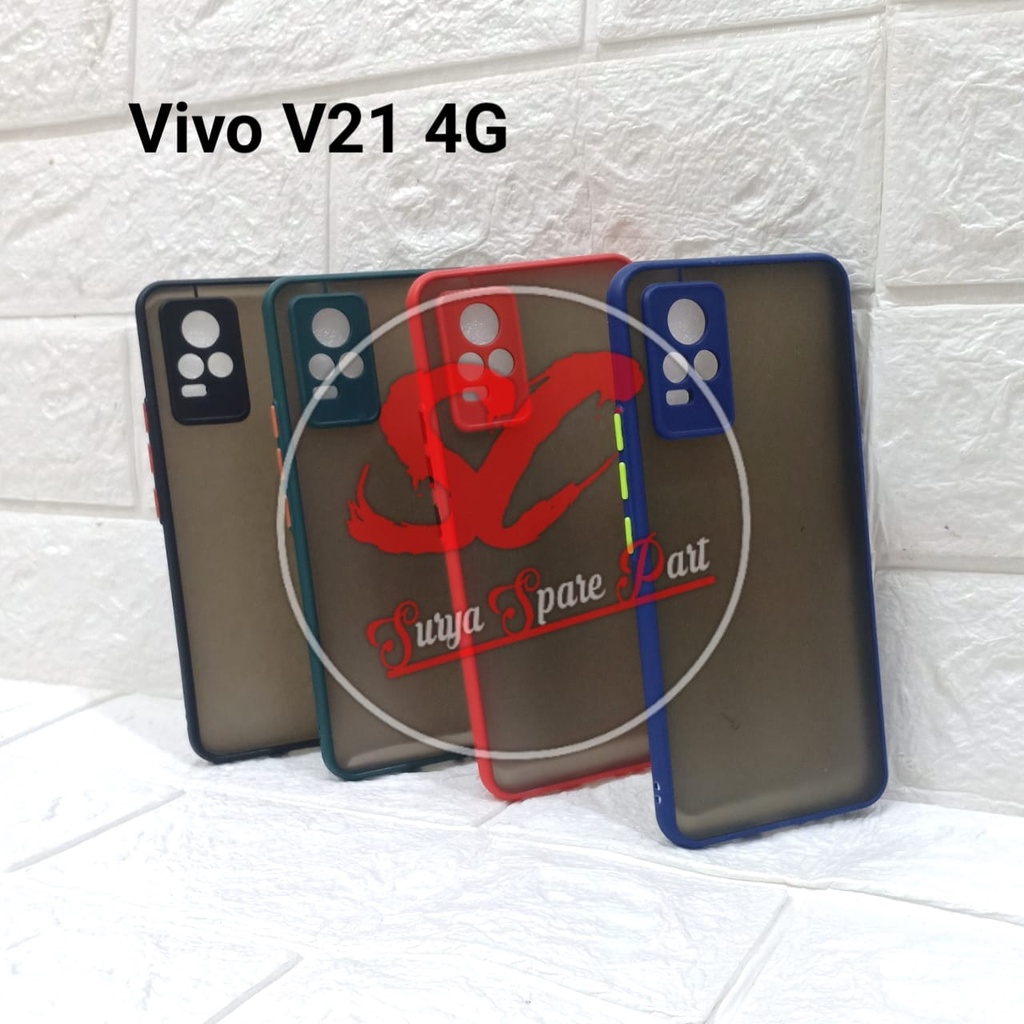 Case V21 4G - Slim Case Fuze Dove Vivo  V21 4G - SC