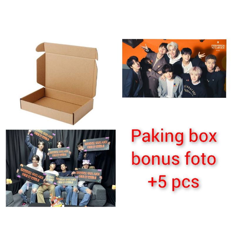 Tambahan Paking Box Bonus 5 Foto Random