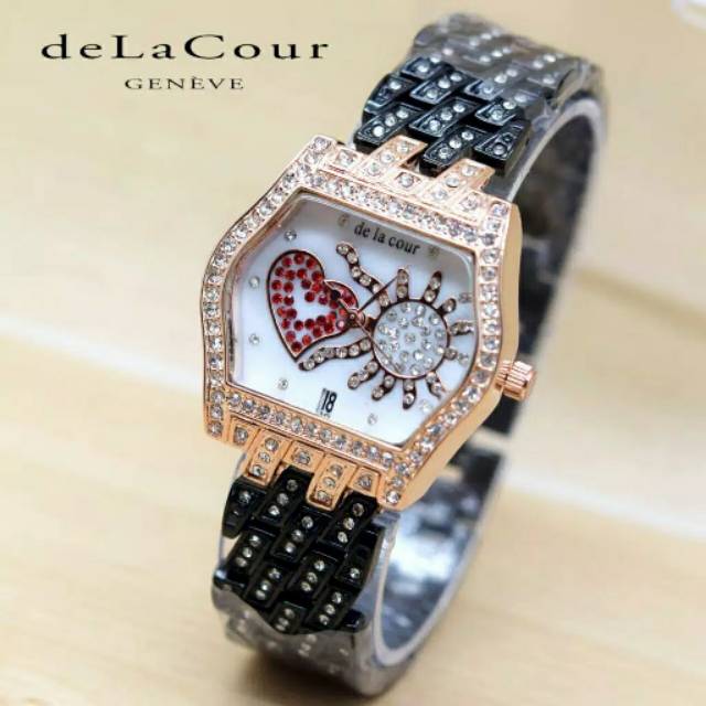 JAM TANGAN WANITA DELACOUR SYAHRINI RANTAI