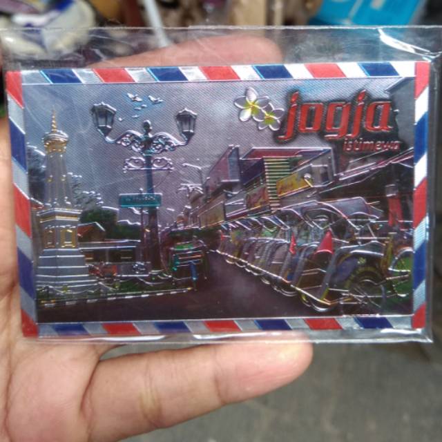 TERMURAH! BEST SELLER! MAGNET KULKAS JOGJA CANDI PRAMBANAN DAN BOROBUDUR UNIK CANTIK - SOUVENIR