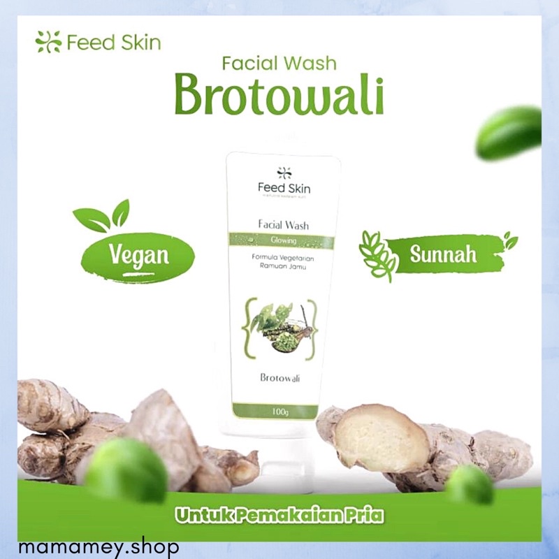 FEED SKIN Facial Wash Brotowali Original - kediri