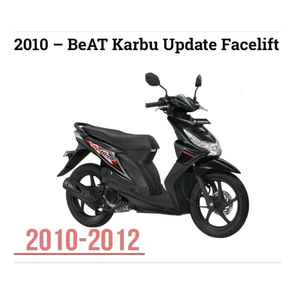 Batok lampu belakang Spedometer Honda Beat karbu 100% AHM