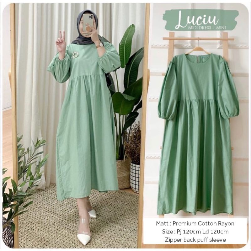 PROMO LUCIU MIDI DRESS JUMBO LD 120