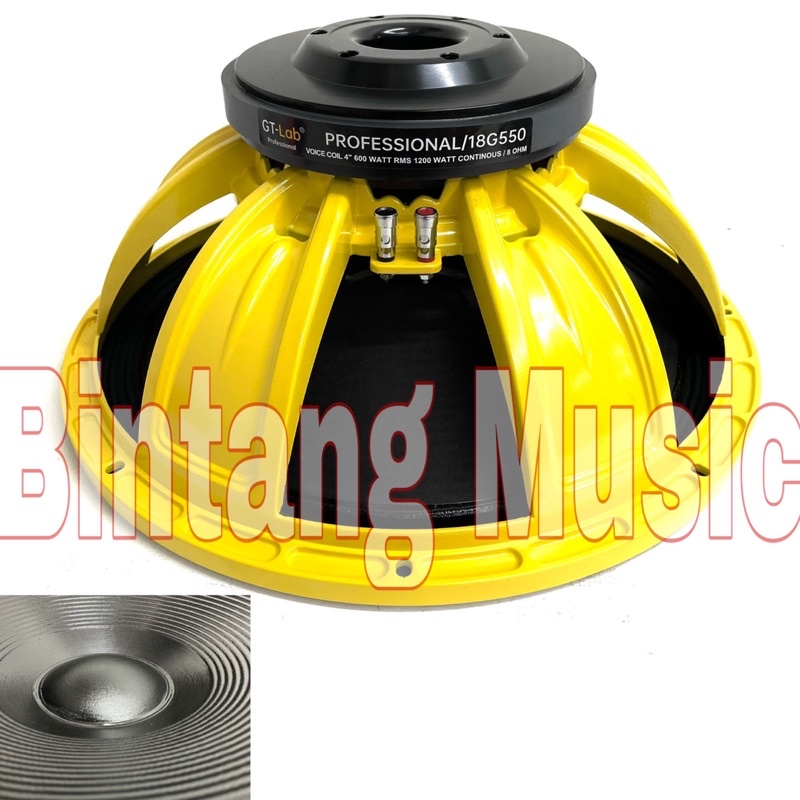 Jual Speaker Komponen GT LAB 18G550 Original Gt lab 18g550 rdw 18 g550