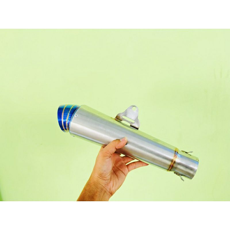 Knalpot jigsaw ujung blu
