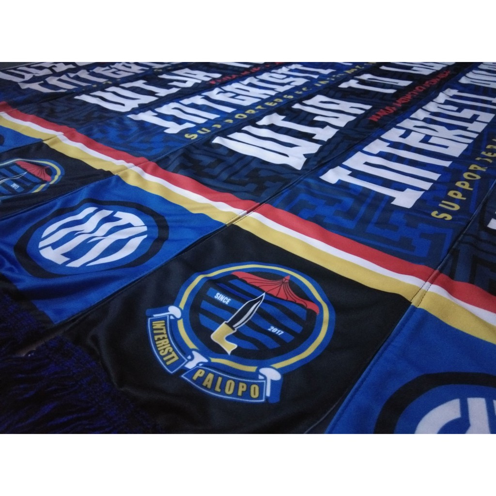 Corner Football Merch Syal Printing Custom Satuan Syal Murah Syal Custom (Scarf Printing - Custom)-1