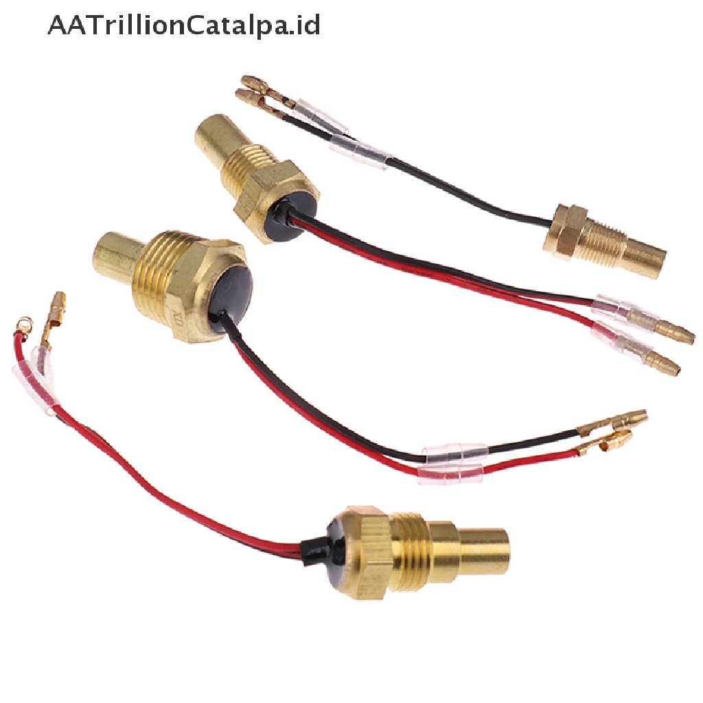 Aatrillioncatalpa Sensor Temperatur Air Digital 50K 12V / 24V 10 / 14 / 16 / 21MM Untuk Mobil / Truk