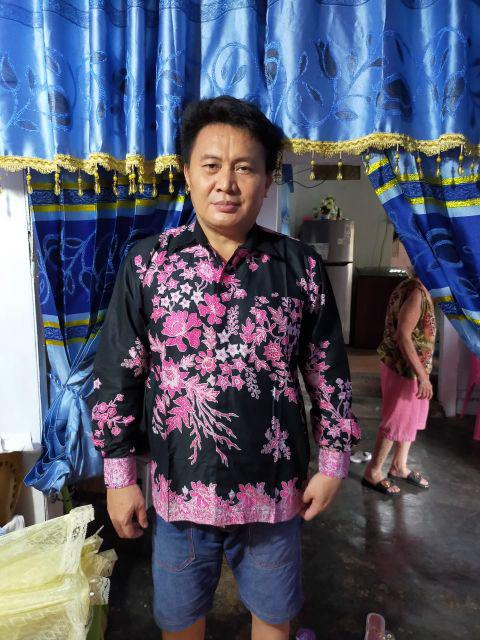 Diskon Bswart Batik Hrb026 Kenongo Hem Pendek Padi Pekalongan M L Xl Batik Pria Murah Modern Grosir