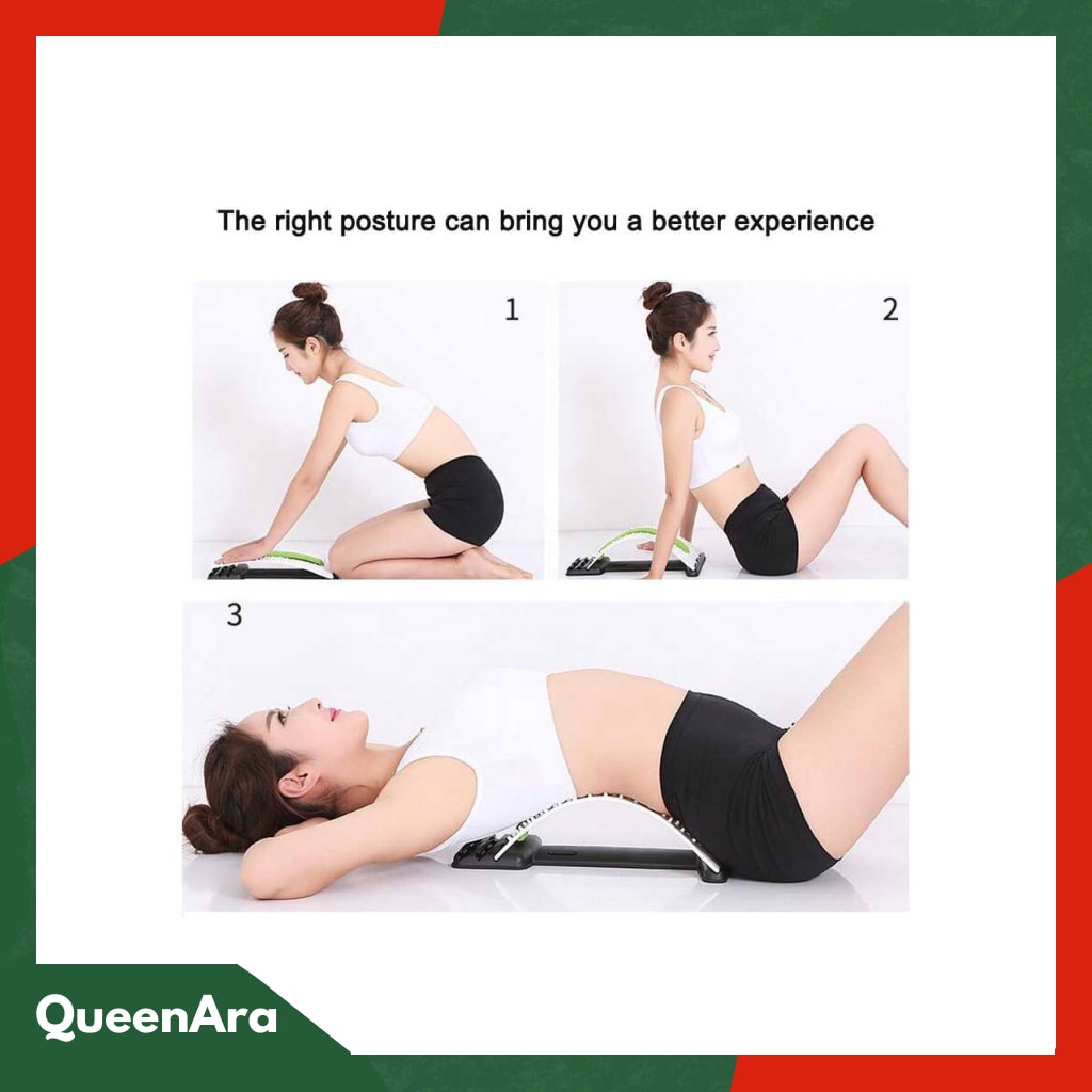 Luqi Alat Penunjang Kesehatan Punggung Sandaran Lumbar Support - D86