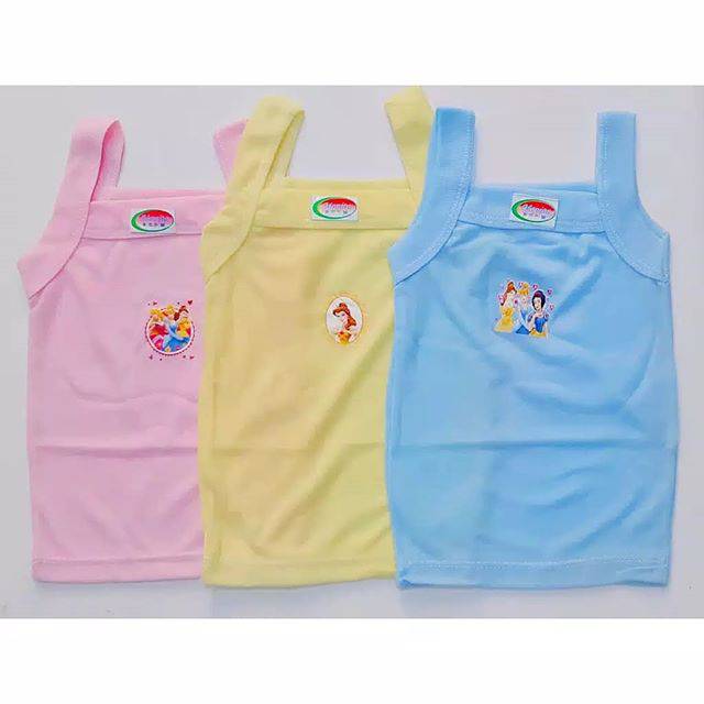SINGLET BAYI BOWEN 3L / SINGLET MONITA / TANKTOP BAYI / TANG TOP BAYI KARAKTER / KAOS KUTANG