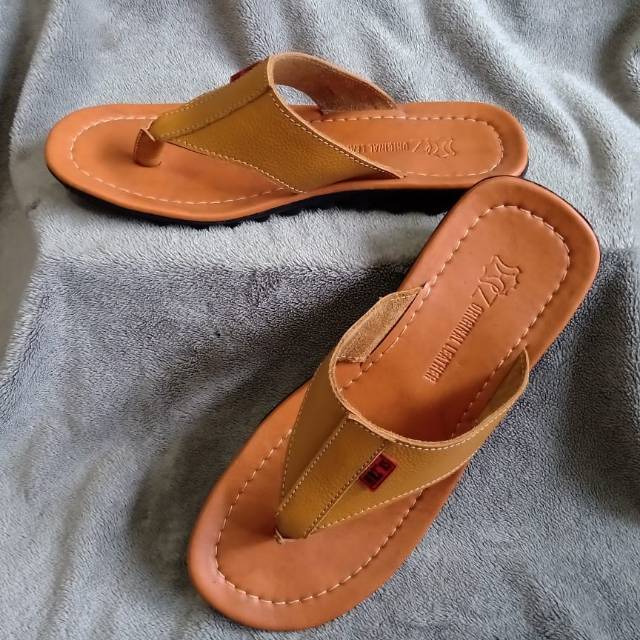 Sandal kulit pria asli Garut