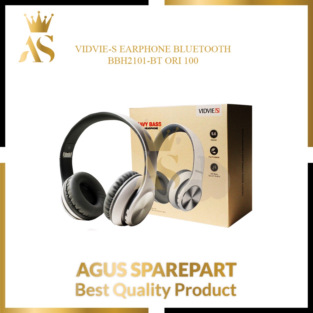 VIDVIE-S EARPHONE BLUETOOTH BBH2101-BT ORI 100