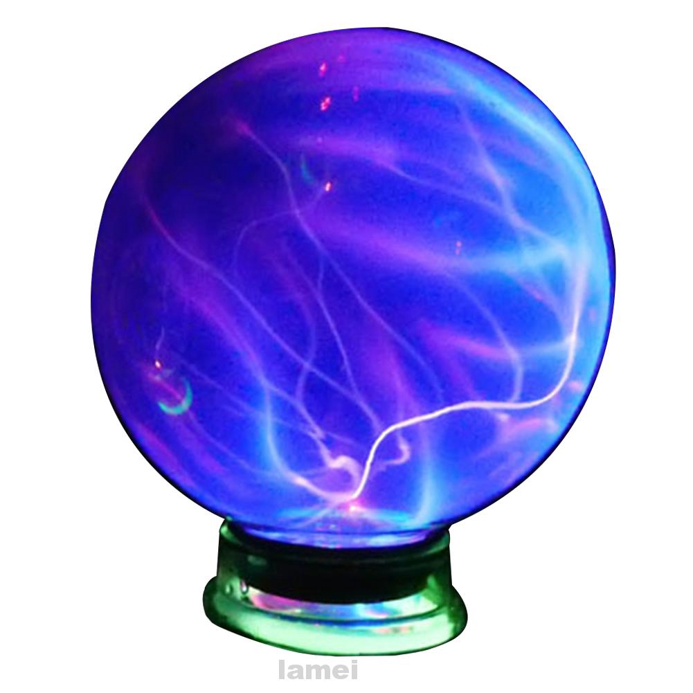 Asian Rare Purple Magic Crystal Healing Ball Sphere 80mm Stand Home Decor Gift