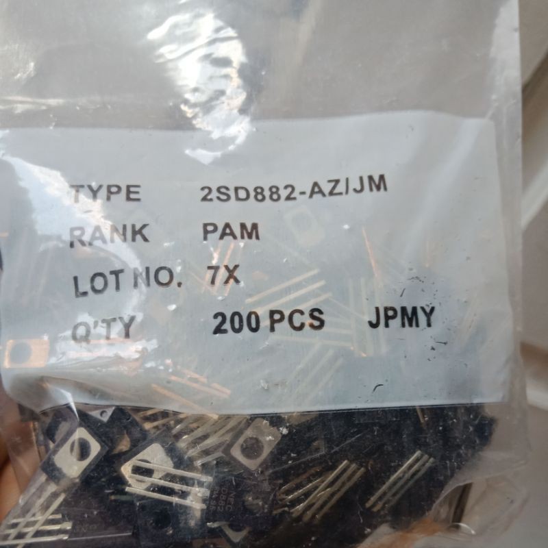 transistor D882 NEC d 882 per 1 pcs