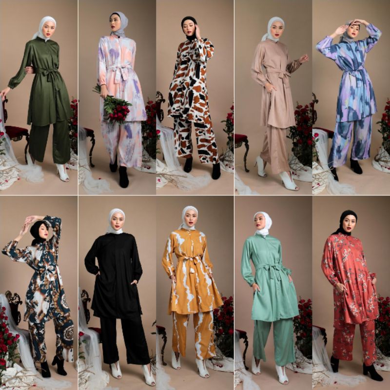 MELODY SERIES / ARMII ID / SETELAN RAYON / PAJAMAS SET